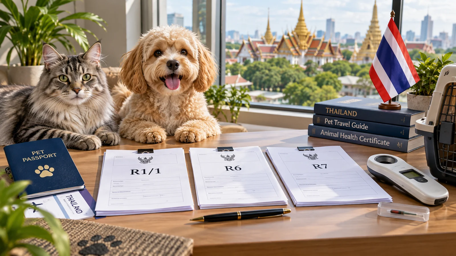 Thailand Pet Import Forms R1/1, R6 and R7 Explained